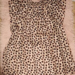 Leopard Print Women's Top